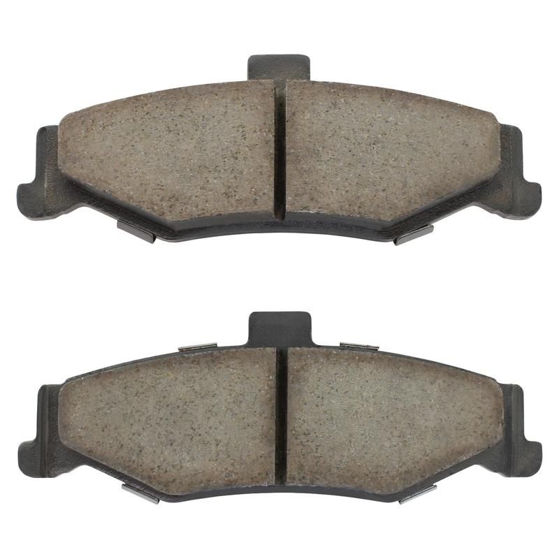 MPA 1001-0750M Quality-Built Premium Semi-Metallic Brake Pads w/ Hardware