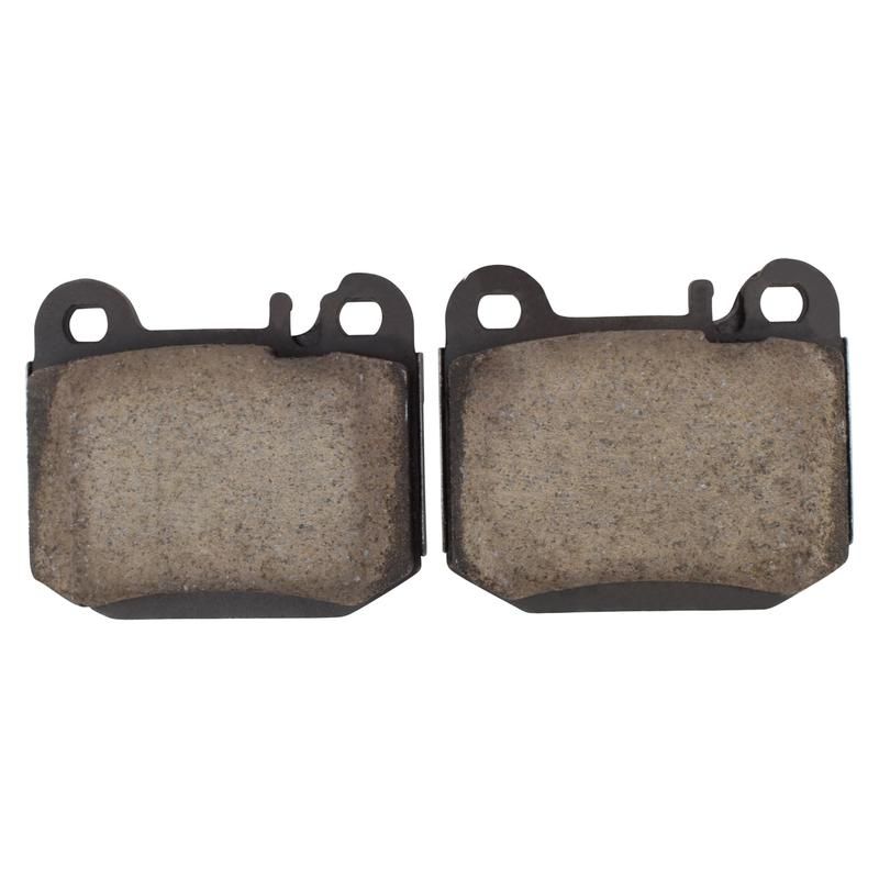 MPA 1001-0874M Quality-Built Premium Semi-Metallic Brake Pads w/ Hardware