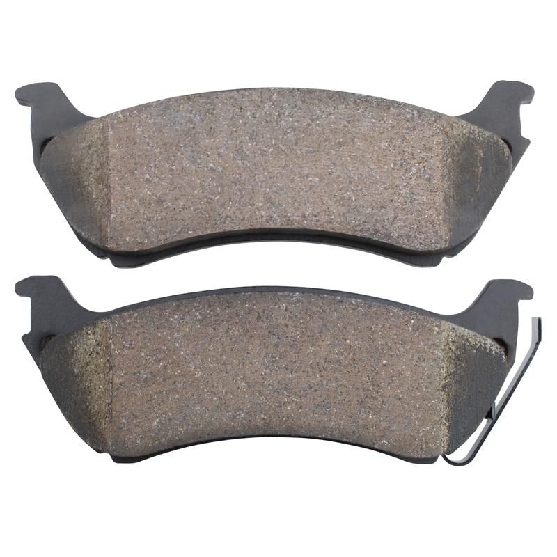 MPA 1001-0875M Quality-Built Premium Semi-Metallic Brake Pads w/ Hardware