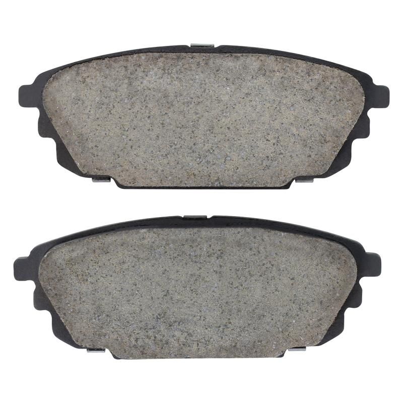 MPA 1001-0892M Quality-Built Premium Semi-Metallic Brake Pads w/ Hardware