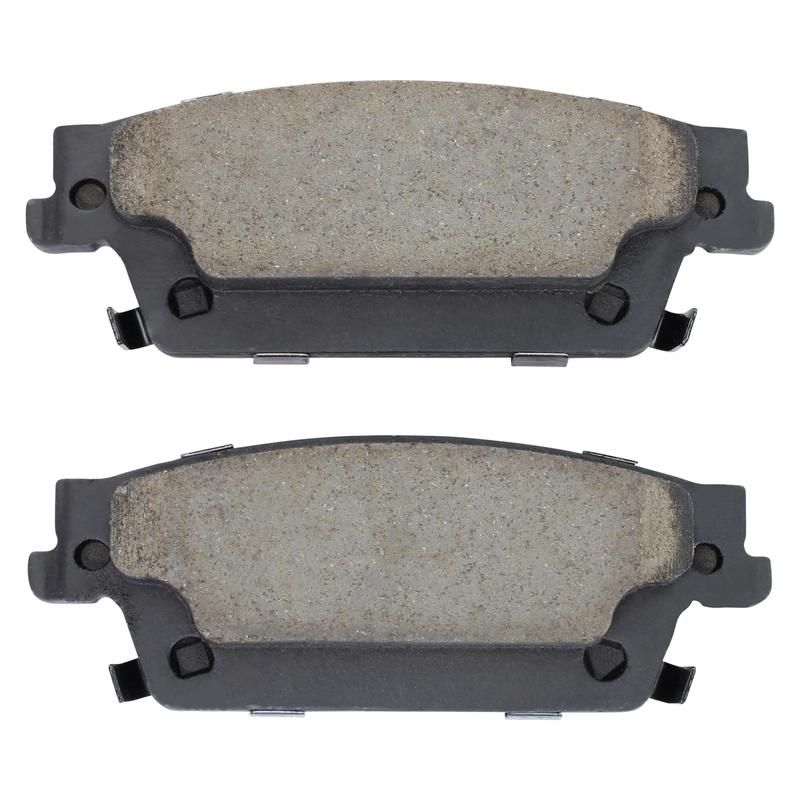 MPA 1001-1020M Quality-Built Premium Semi-Metallic Brake Pads w/ Hardware