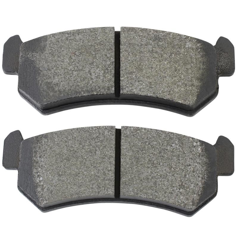 MPA 1001-1036M Quality-Built Premium Semi-Metallic Brake Pads w/ Hardware