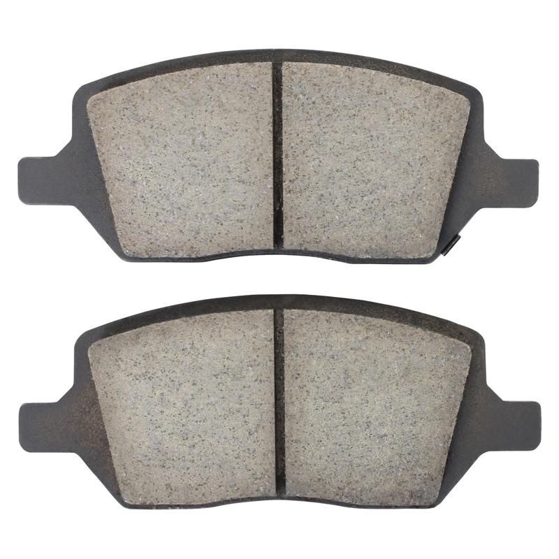 MPA 1001-1093M Quality-Built Premium Semi-Metallic Brake Pads w/ Hardware