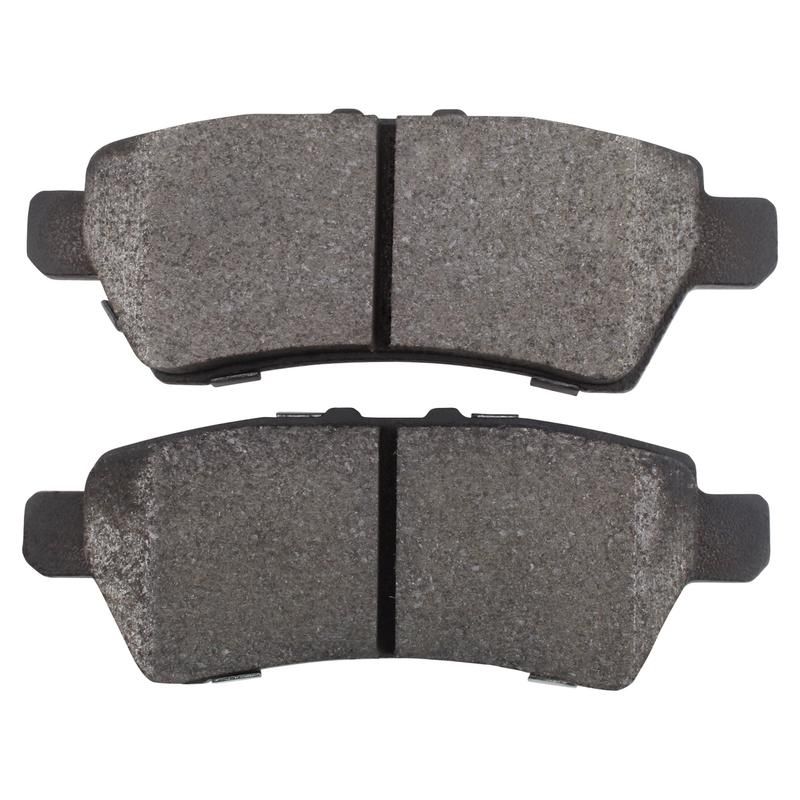 MPA 1001-1101M Quality-Built Premium Semi-Metallic Brake Pads w/ Hardware