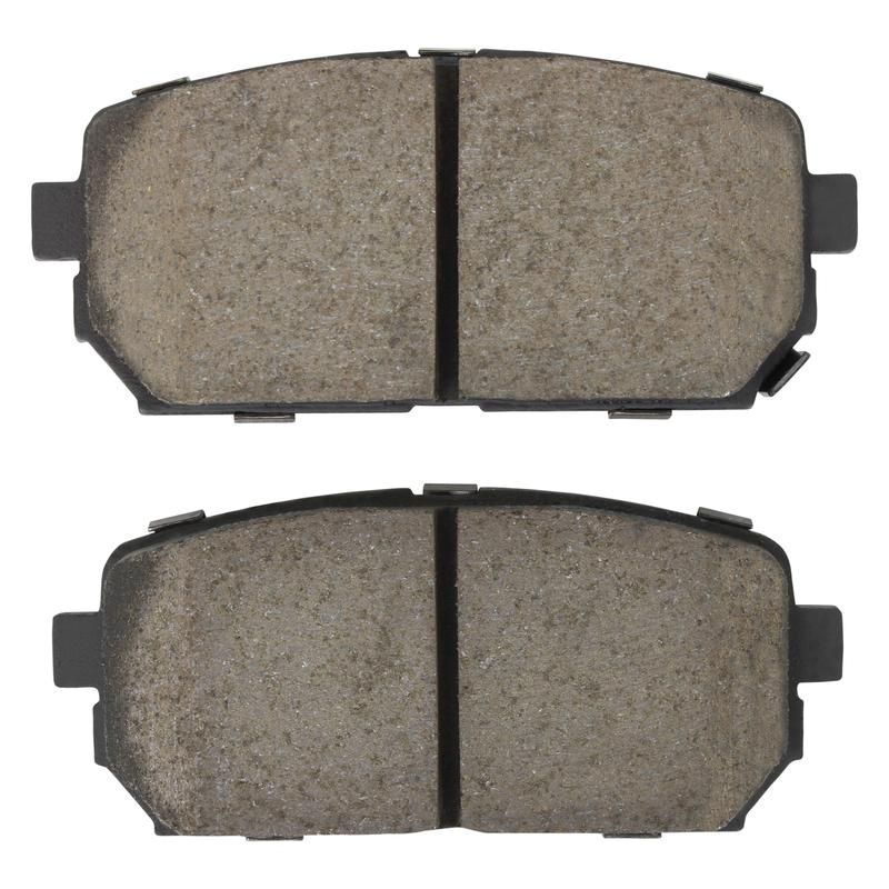 MPA 1001-1296C Quality-Built Premium Ceramic Brake Pads w/ Hardware