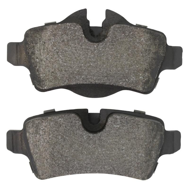 MPA 1001-1309M Quality-Built Premium Semi-Metallic Brake Pads w/ Hardware