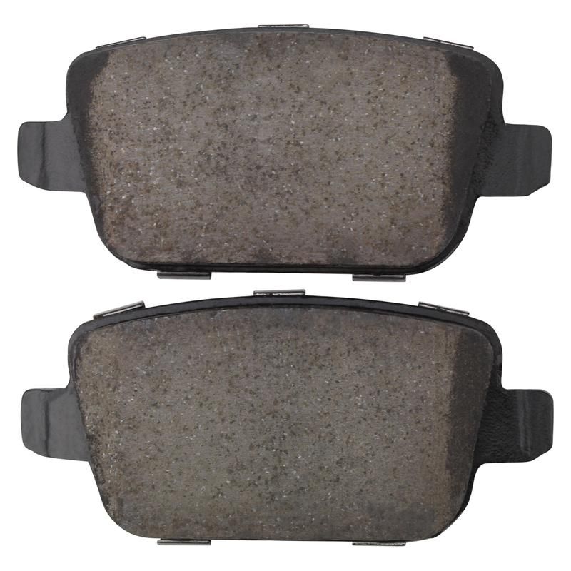 MPA 1001-1314M Quality-Built Premium Semi-Metallic Brake Pads w/ Hardware