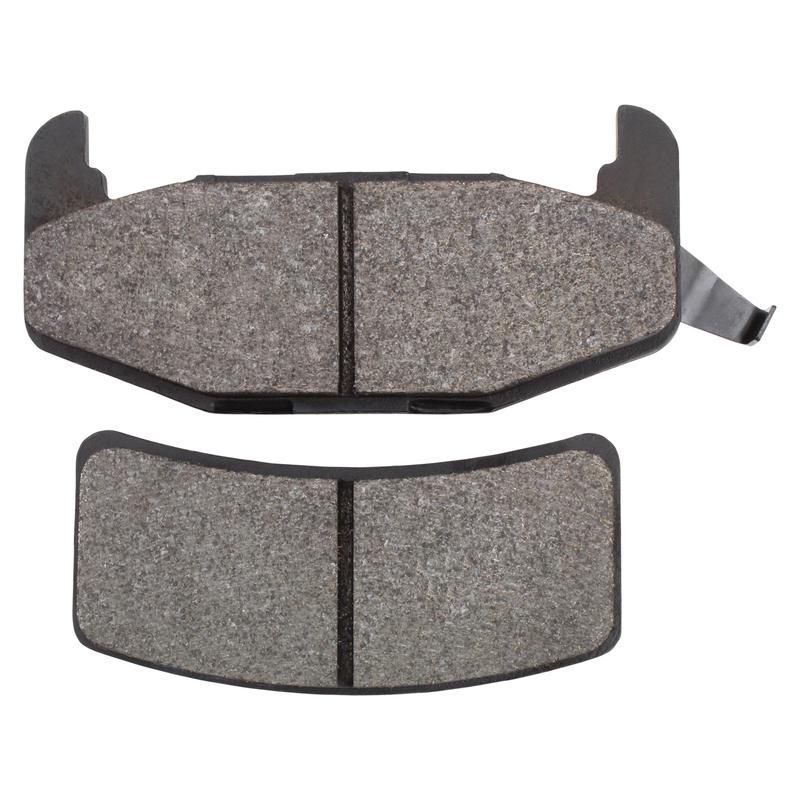 MPA 1003-0377M Quality-Built Black Series Semi-Metallic Brake Pads w/ Hardware
