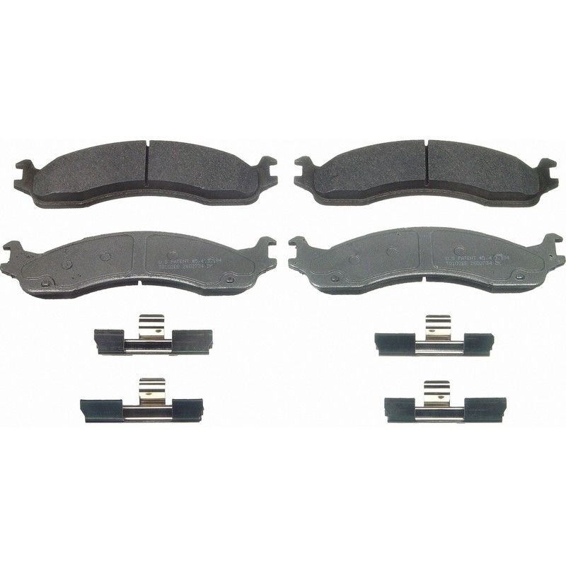 Wagner Brake MX655 ThermoQuiet Semi-Metallic Disc Brake Pad Set