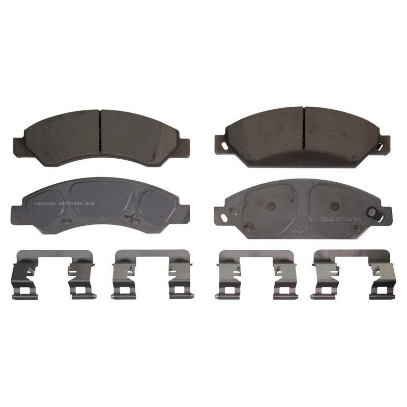 Wagner Brake QC1092 ThermoQuiet Ceramic Disc Brake Pad Set