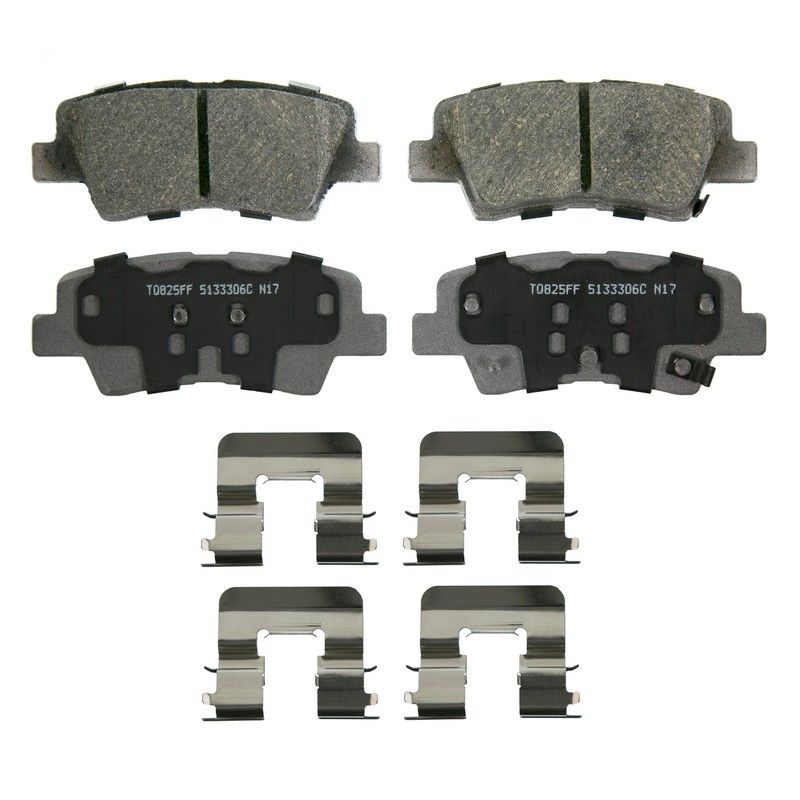 Wagner Brake QC1813 ThermoQuiet Ceramic Disc Brake Pad Set