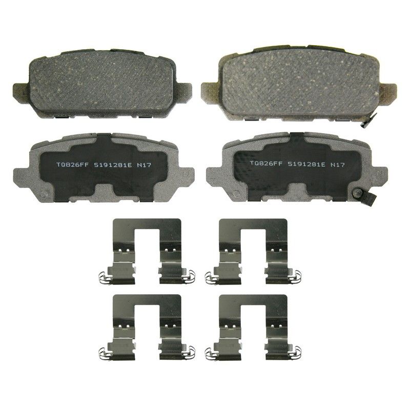 Wagner Brake QC1841 ThermoQuiet Ceramic Disc Brake Pad Set