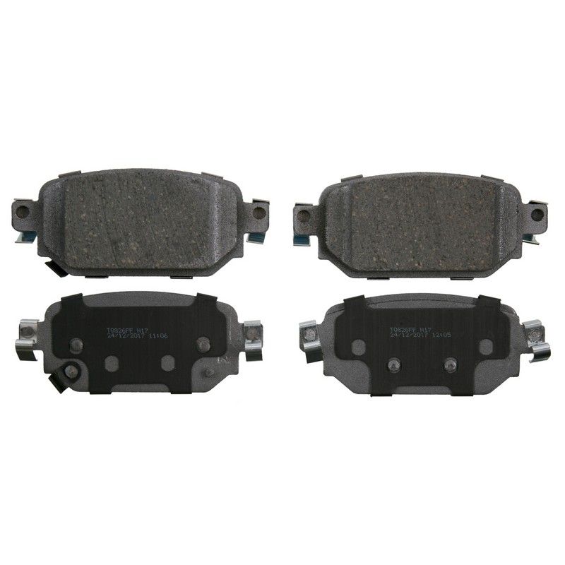 Wagner Brake QC2042 ThermoQuiet Ceramic Disc Brake Pad Set