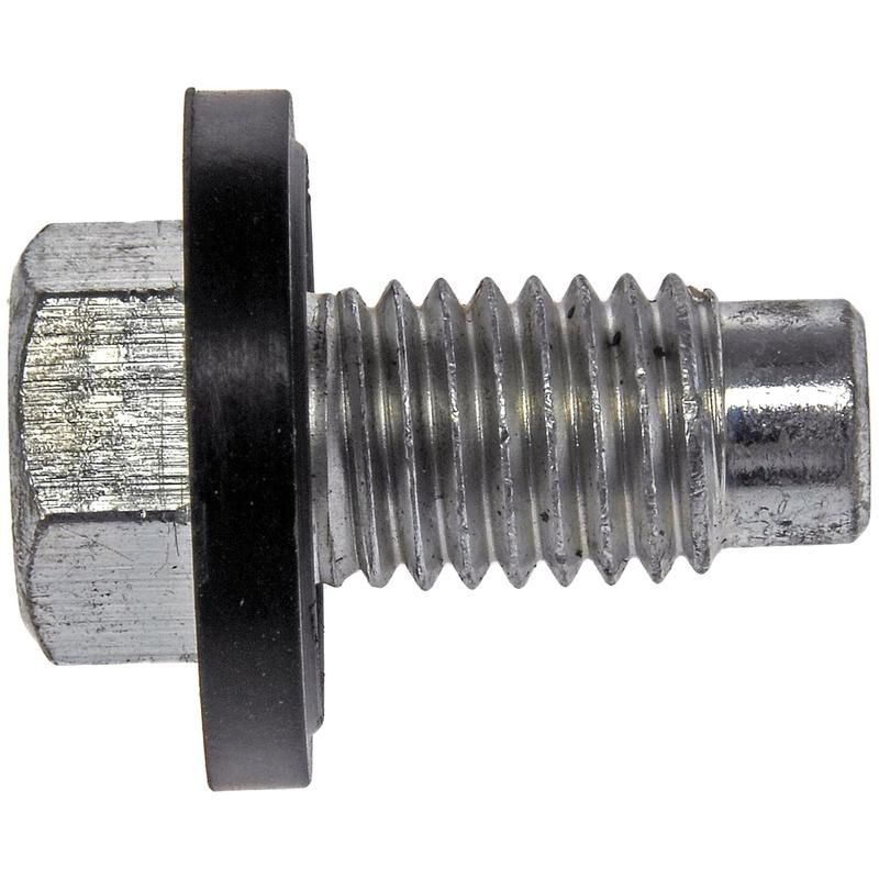DORMAN 090-059.1 Oil Drain Plug Pilot Point Molded Gasket M12-1.75, Head Size 15Mm