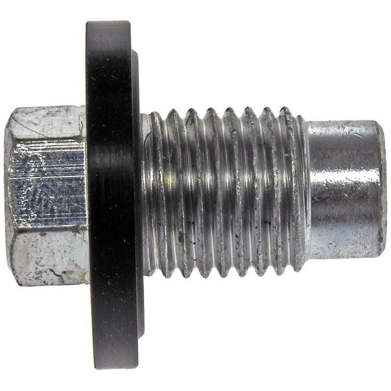 DORMAN 090-172.1 Oil Drain Plug Pilot Point Molded Gasket M14-1.50, Head Size 13mm