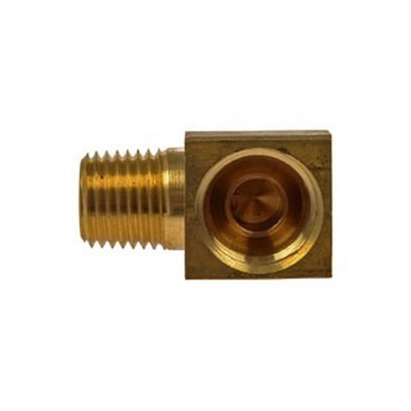 DORMAN 490-276.1 Inverted Flare Fitting-Brass Elbow-Male- 3/8 x 1/4 In.
