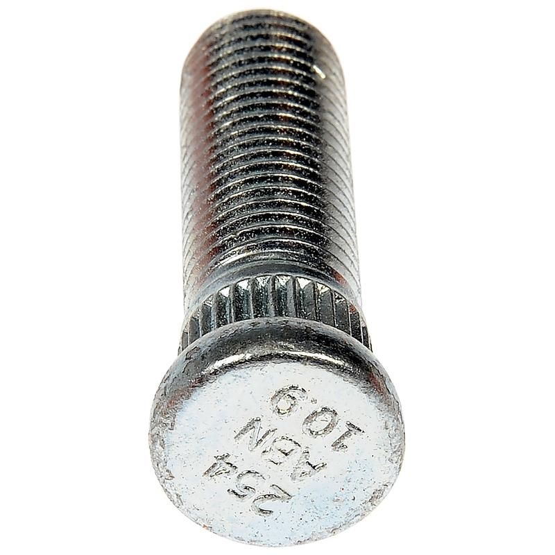 DORMAN 610-254.1 M12-1.50 Serrated Wheel Stud - 12.73mm Knurl, 41.5mm Length