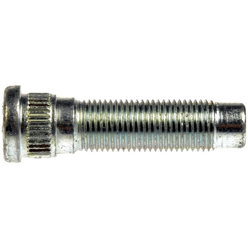 DORMAN 610-481.1 1/2-20 Serrated Wheel Stud - .609 In. Knurl, 2.10 In. Length