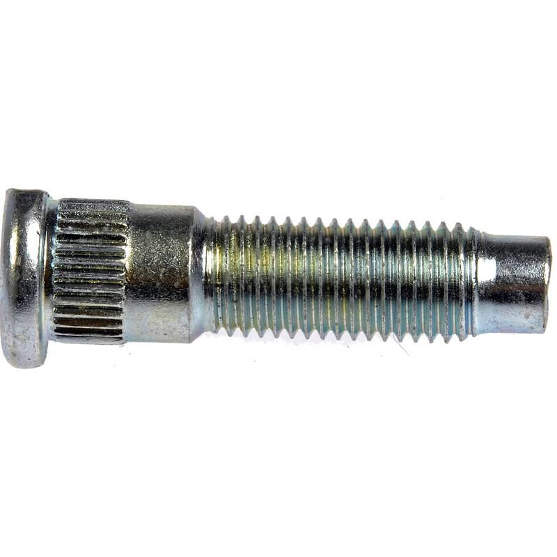 DORMAN 610-482.1 M12-1.50 Serrated Wheel Stud With Clip Head - 13.89mm Knurl, 48.73mm Length