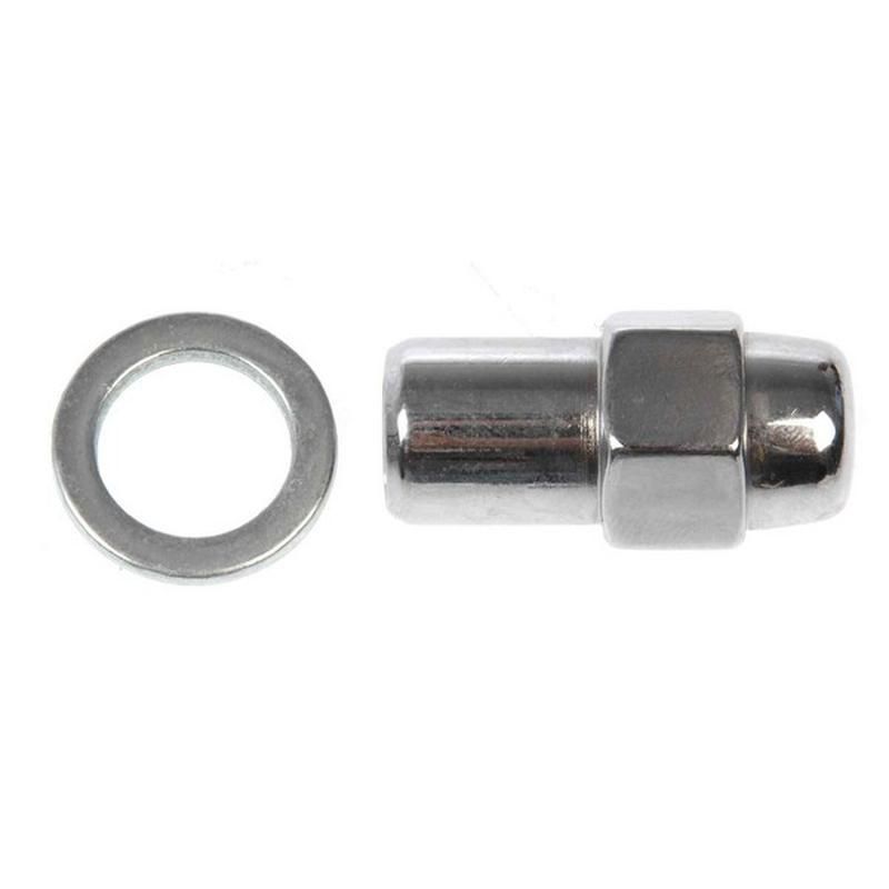 DORMAN 611-105.1 Wheel Nut Chrome Mag Wheel 7/16-20, Hex 13/16 In.