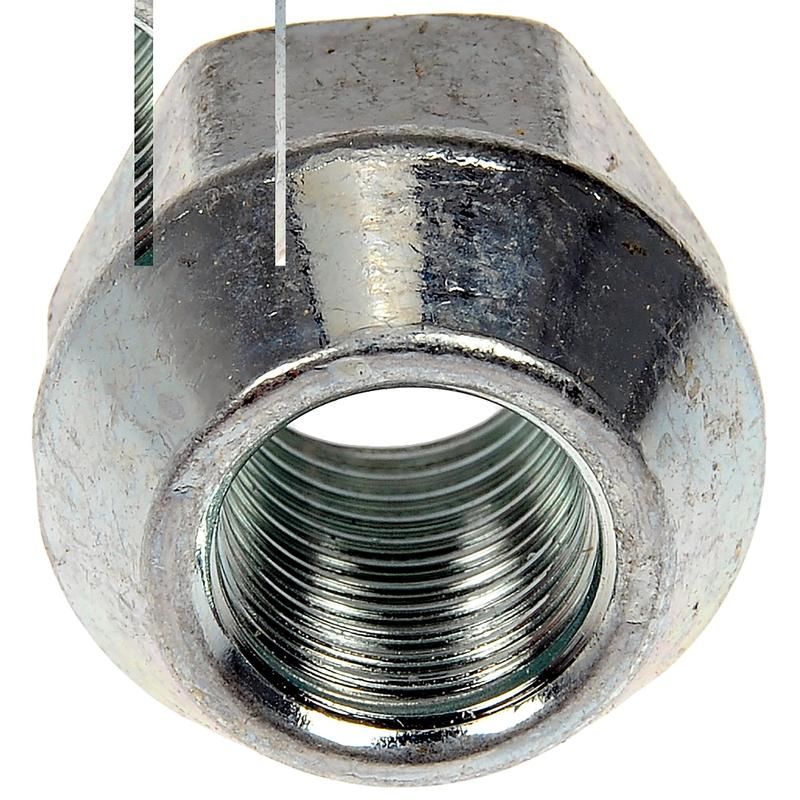 DORMAN 611-110.1 Wheel Nut M14-1.50 Bulge - 22mm Hex, 20.5mm Length