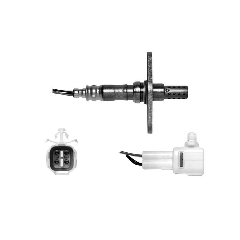 Denso 234-4202 Oxygen Sensor 4 Wire, Direct Fit, Heated, Wire Length: 11.81