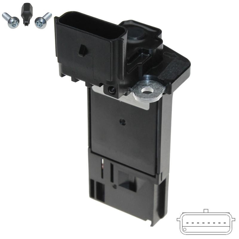 Walker Products 245-1315 Walker Products 245-1315 Mass Air Flow Sensor, Sensor Only