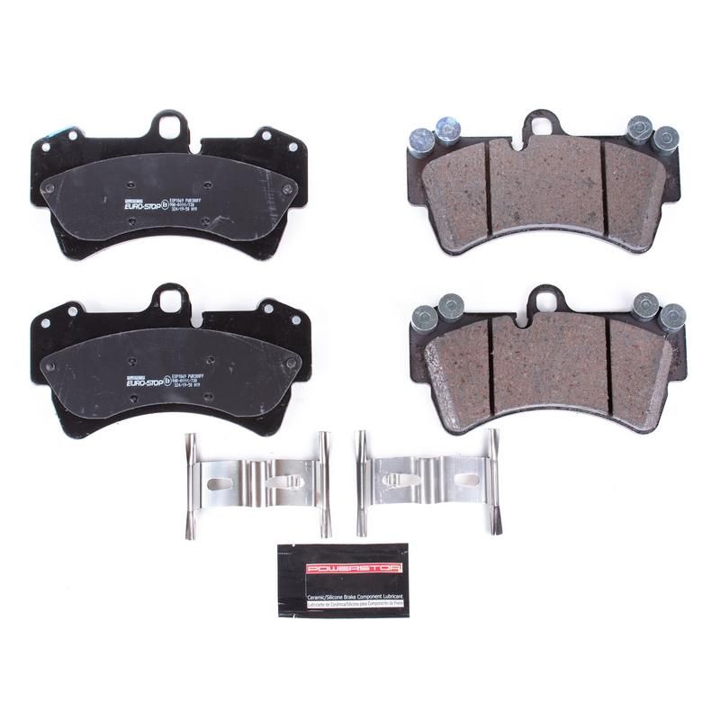 PowerStop ESP1869 EuroStop ECE-R90 Certified Brake Pad Set
