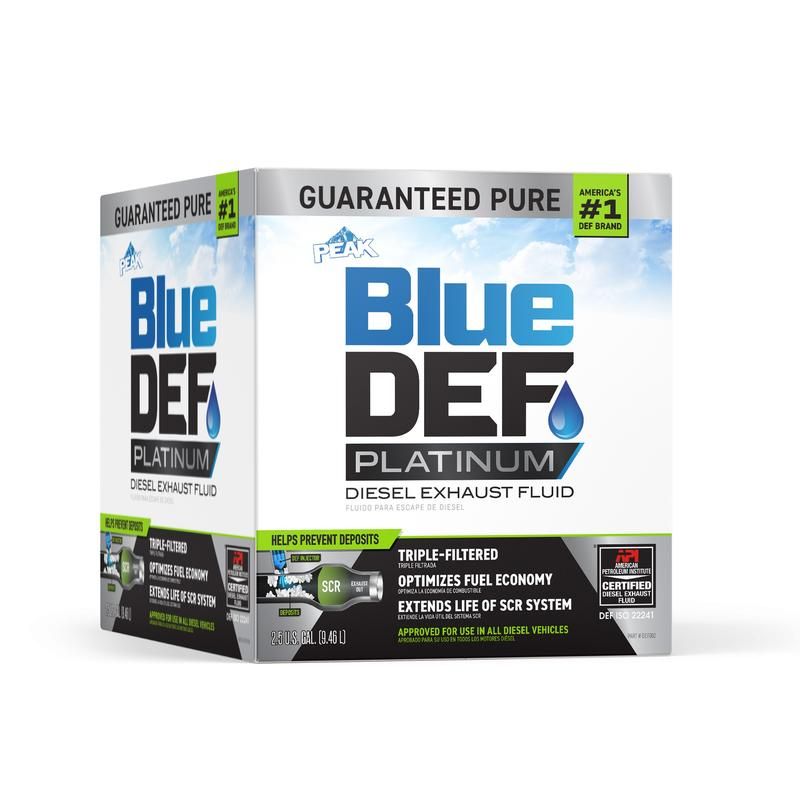 Peak DEG002 PEAK BlueDEF PLATINUM 2.5 GALLON