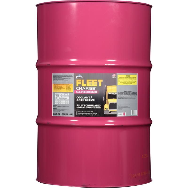Peak FCA0B1 PEAK FLEET CHARGE CONCENTRATE 55 GAL