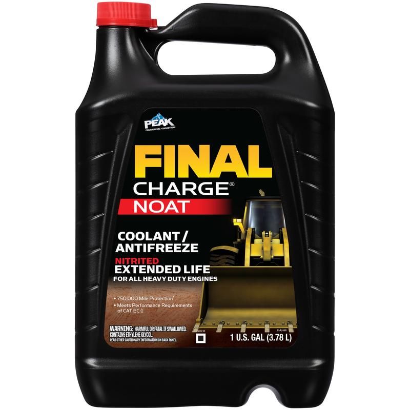 Peak FNA0B3 PEAK FINAL CHARGE NOAT ELC FULL STRENGTH ANTIFREEZE + COOLANT  1 GALLON