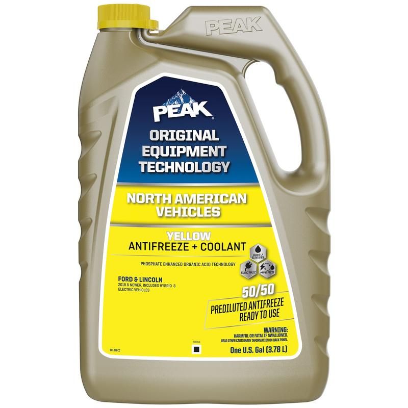 Peak NAYB53 PEAK OET for NA VEHICLES YELLOW 1 GAL