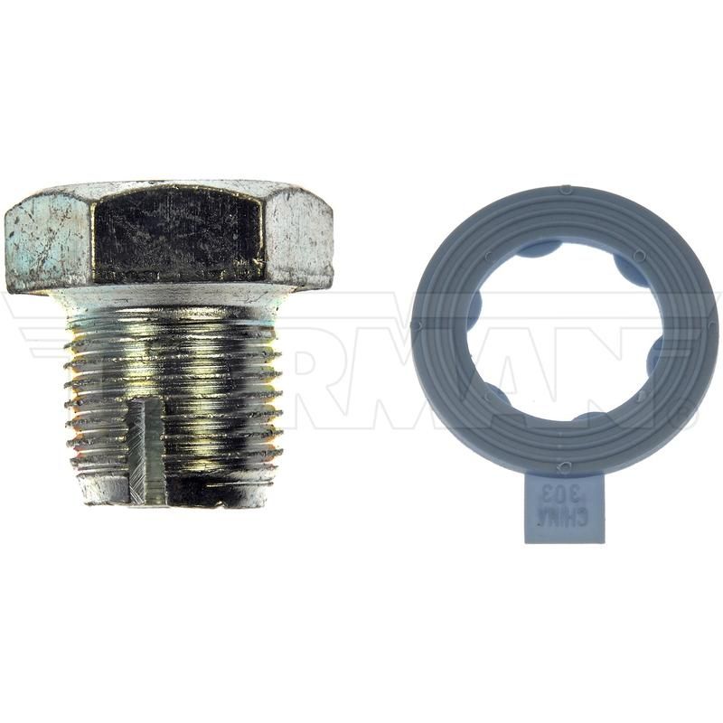DORMAN 090-031CD Oil Drain Plug Oversize 1/2-20 D.O., Head Size 3/4 In.