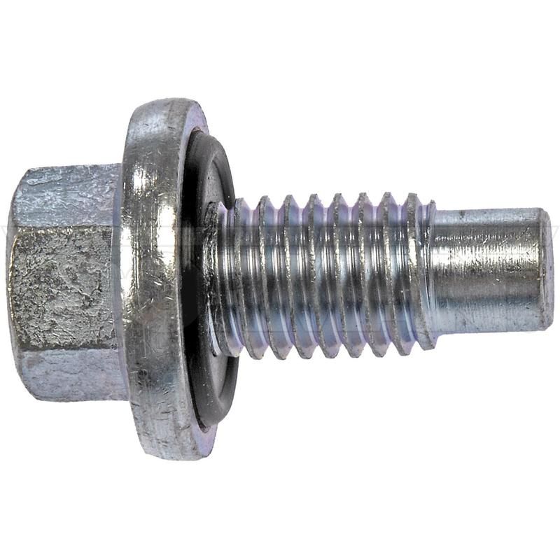 DORMAN 090-079CD Oil Drain Plug Pilot Point Inset Gasket M12-1.75, Head Size 15Mm