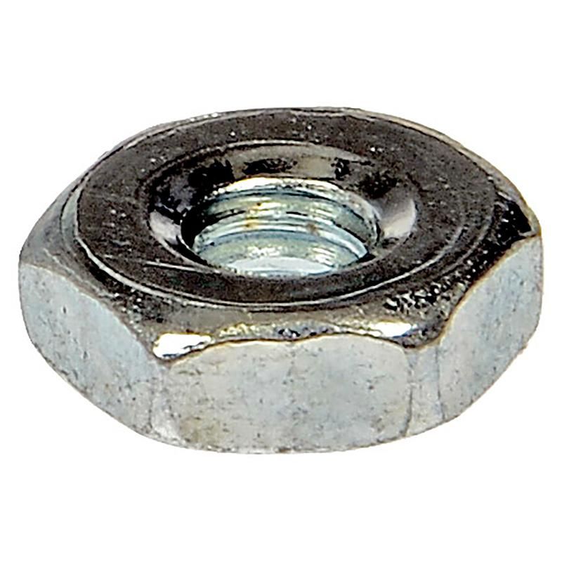 DORMAN 350-004 Hex Nut-Machine Screw-Grade 2- Thread Size 6-32, Height 7/64 In.