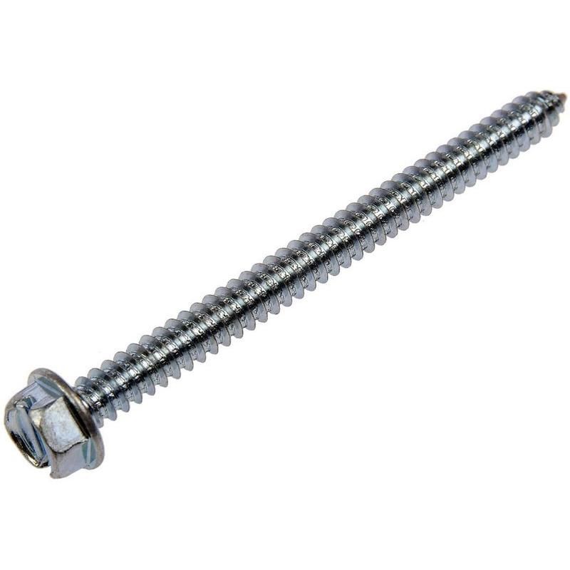 DORMAN 365-217 Sheet Metal Screw-Hex Washer Head Head-No. 14 x 3 In.