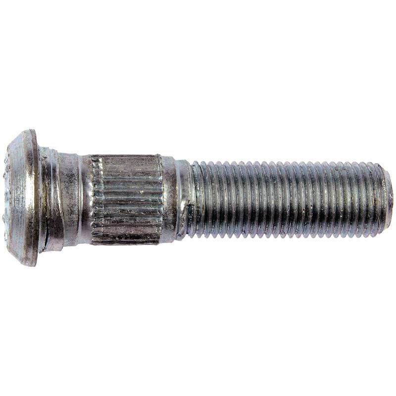 DORMAN 610-283 9/16-18 Serrated Wheel Stud - 0.650 In. Knurl, 2-17/32 In. Length