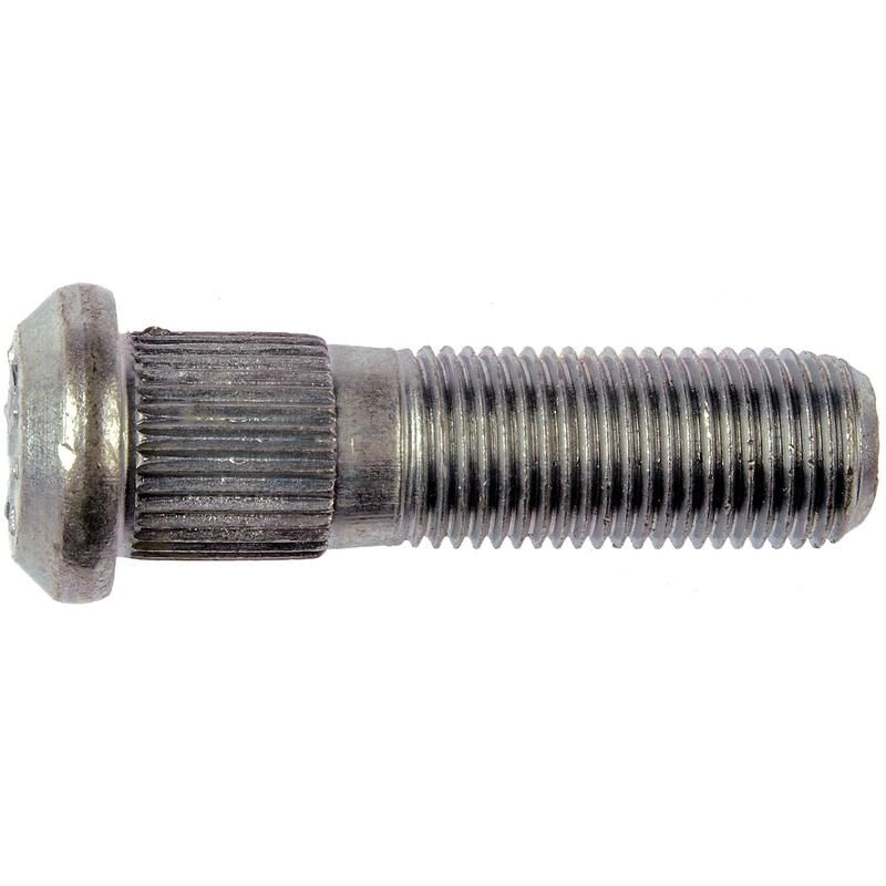 DORMAN 610-292 9/16-18 Serrated Wheel Stud - 0.623 In. Knurl, 2-1/16 In. Length