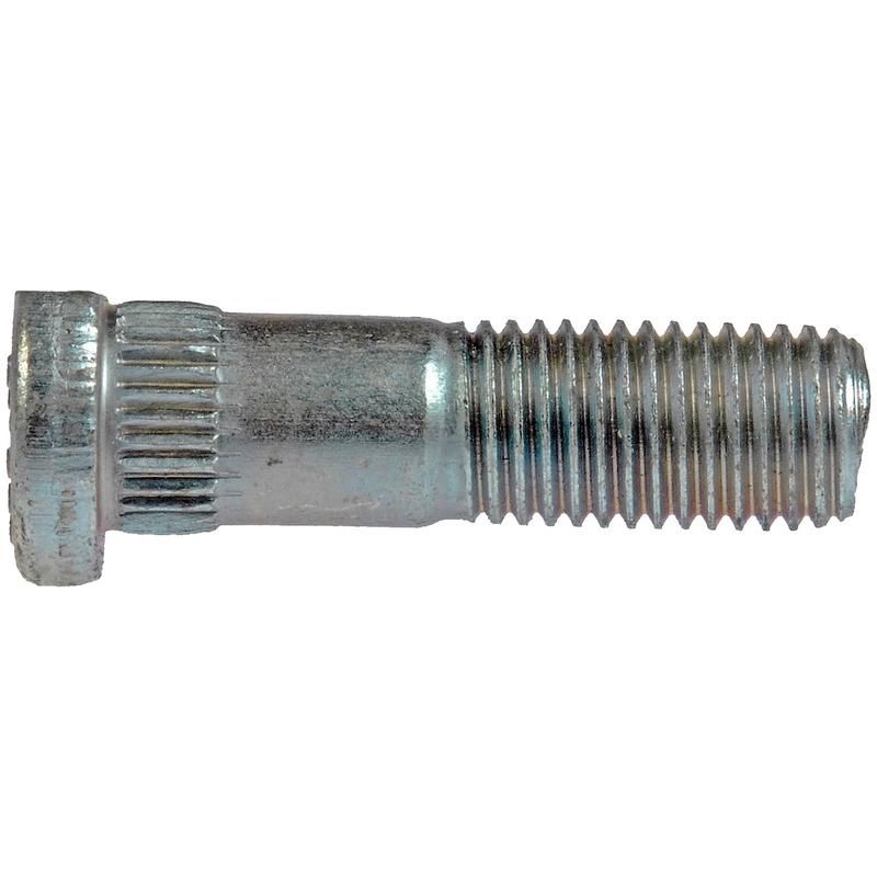 DORMAN 610-309 M12-1.50 Serrated Wheel Stud With Clip Head - 13.06mm Knurl, 42.5mm Length