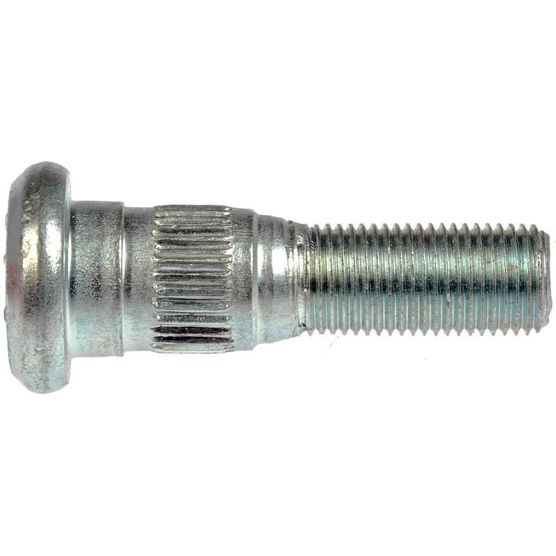 DORMAN 610-348 1/2-20 Serrated Wheel Stud - .658 In. Knurl, 2-1/8 In. Length