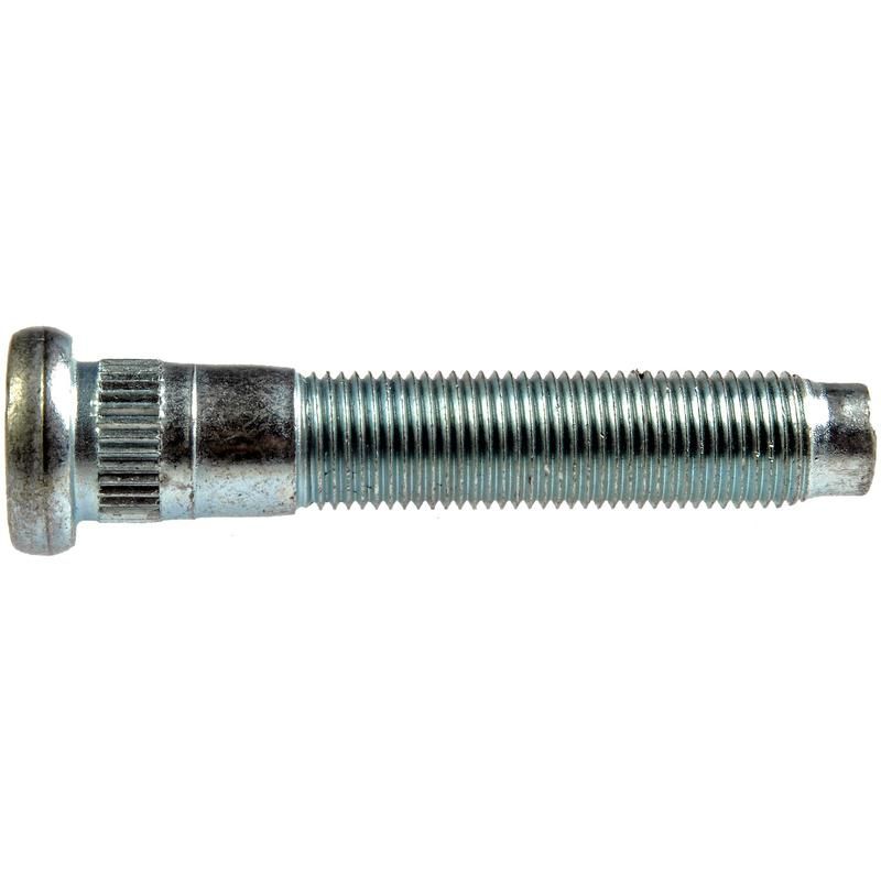 DORMAN 610-383 9/16-18 Serrated Wheel Stud - 0.643 In. Knurl, 3-5/32 In. Length
