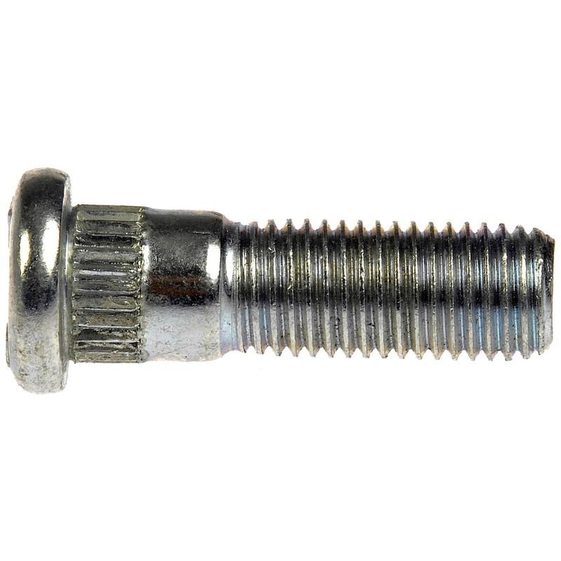 DORMAN 610-417 M12-1.50 Serrated Wheel Stud - 13.51mm Knurl, 41mm Length