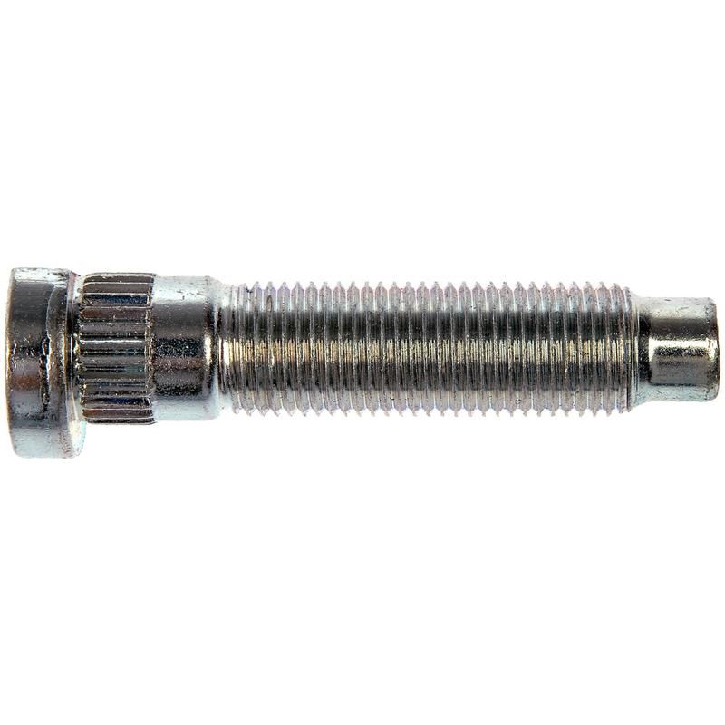 DORMAN 610-523 1/2-20 Serrated Wheel Stud With Clip Head - .560 In. Knurl, 2.311 In. Length