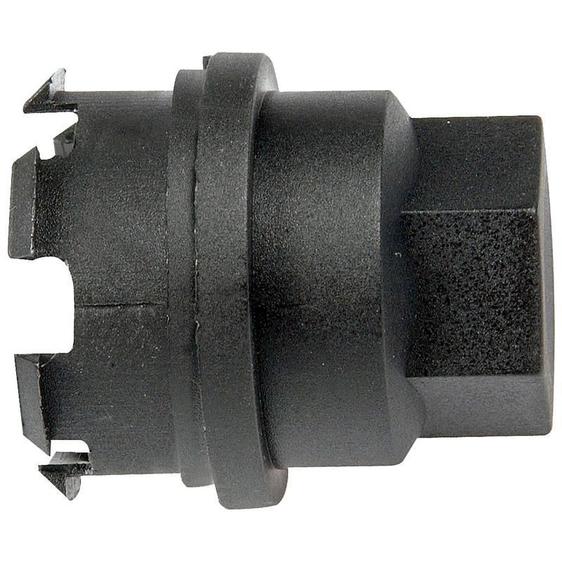 DORMAN 611-617 Black Wheel Nut Cover M24-2.0, Hex 19mm