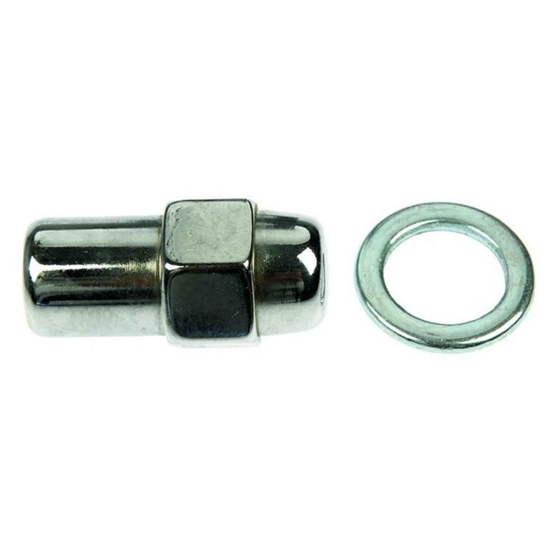 DORMAN 711-308 Wheel Nut Chrome Std. Mag 2-Pc M12-1.50