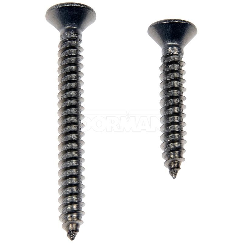 DORMAN 784-120D Self Tapping Screws - Stainless Steel - Oval Head - No.8 X 1 In., 1-1/2 In.