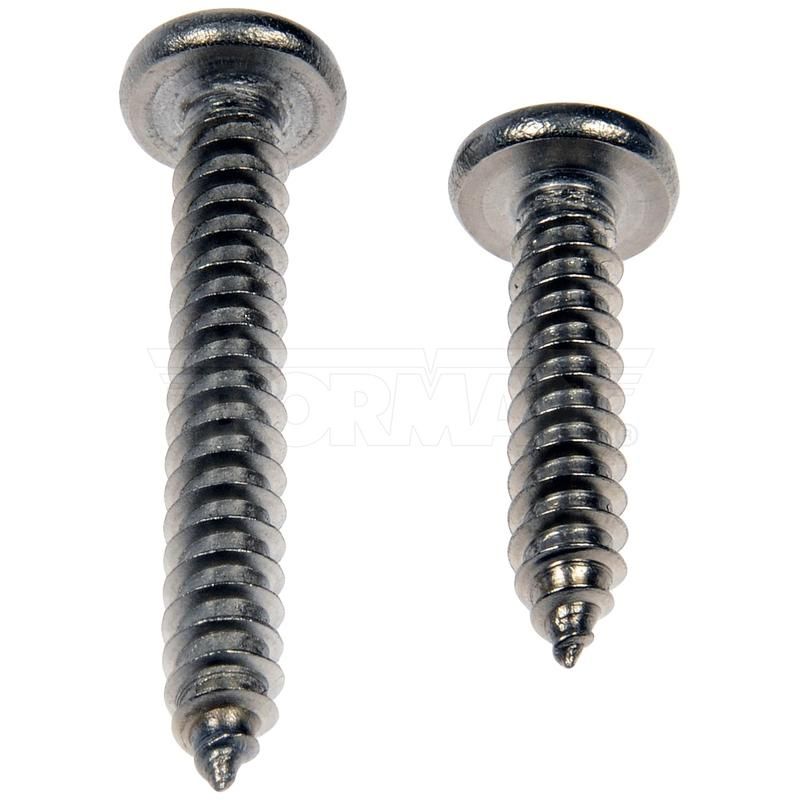 DORMAN 784-170D Self Tapping Screws - Stainless Steel - Pan Head - No.12 X 1 In., 1-1/2 In.