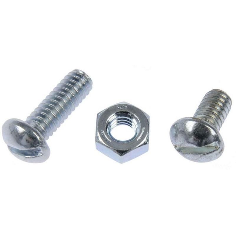 DORMAN 784-608 Stove Bolt With Nuts - 1/4-20 x 1/2 In.- 3/4 In.