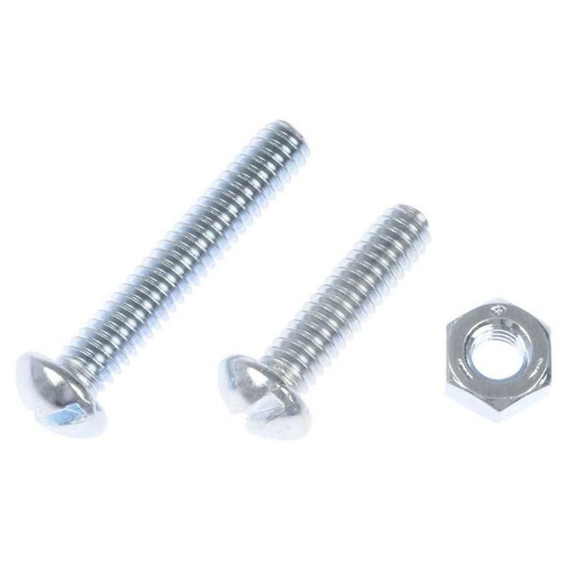 DORMAN 784-610 Stove Bolt With Nuts - 1/4-20 x 1 In.- 1-1/2 In.