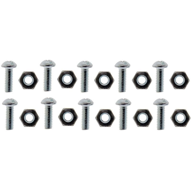 DORMAN 784-702 Machine Screw With Nuts - No. 8-32 x 1/2 In.